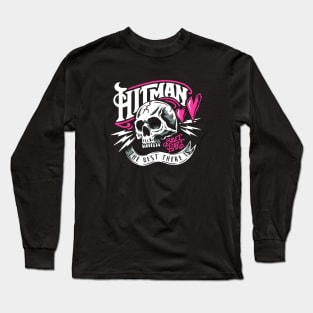 Bret Hitman  Canadian Icon Long Sleeve T-Shirt